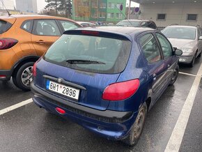 Peugeot 206 1.4 benzin, 55 KW. Rok 2001. Klima - 8