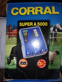 Elektrický ohradník/impulzátor CORRAL Super A5000 - 8