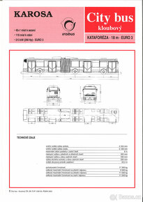Prospekty - Autobusy Karosa 4 - 8