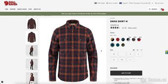 Outdoorová košile Fjallraven Skog Shirt M - 8