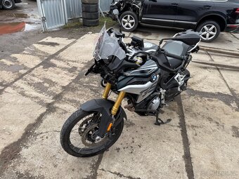 BMW F 850GS 70kw rv:2019/3 najeto:24tis havarované - 8