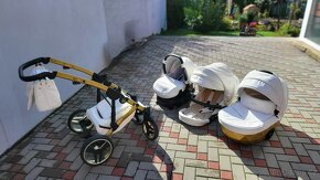 Sestava kočárku Junama Diamond 3v1 + Isofix uchycení - 8