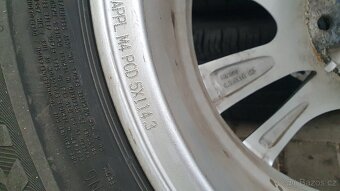 Zimní Sada Alu Kola 5x114.3 215/60 R16 OXXO - 8