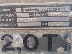 Brenderup trailers 2T - 8