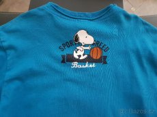 tričko originál BENETTON SNOOPY vel.140-146 - 8