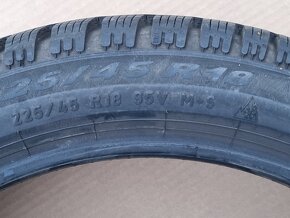 4ks zimních pneu PIRELLI 225/45 R18 - 8