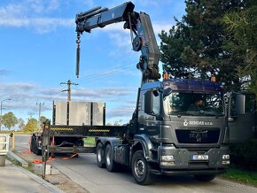 MAN TGS 26.540/Hiab hi-pro 600/návěs kontejner+BDF plato HR - 8