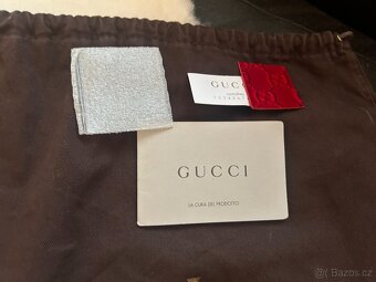 Kabelka Gucci Red Guccissima Leather Mayfair Tote Bag - 8