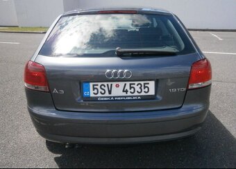 Audi A3 1.9 TDI, 77 kW, r.v. 6/2006, nová STK, ALU R17 - 8