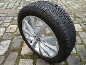 Alu kola VW GOLF 7 17" 5x112 zimní MICHELIN 205/50R17 - 8