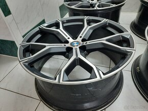 Originál sada 21" BMW G05, X5, X6 style 741M - 8