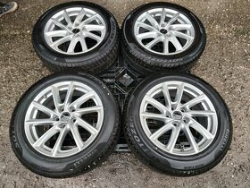 Alu sada= 5x112 =BORBET= s pneu i bez= 225/55 R17 - 8