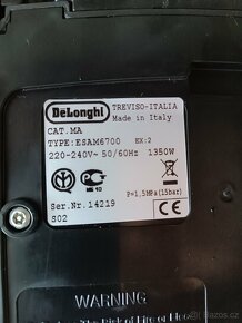 Delonghi ESAM 6700 M - 8