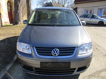 VW TOURAN 2.0TDI, KLIMA, ZÁRUKA - 8