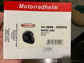 Moto integrální přilba helma Rocc 380 2XS/52 černá - 8