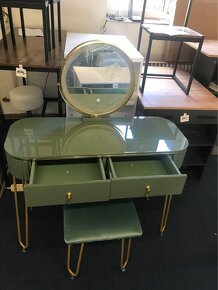 Nový toaletní stolek(zelený vysoký lesk) - 8