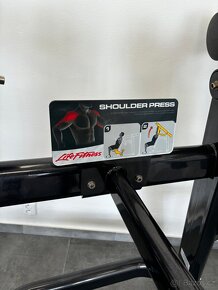 Life fitness signature schoulder press + insignia triceps - 8