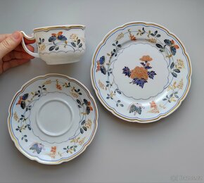 Porcelánové trio Raynaud &Co Limoges Francie - 8