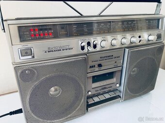 Radiomagnetofon/boombox Telefunken CR100, rok 1983 - 8