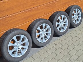 4x108 5,5Jx14 ET14 185/60 R14 Alu kola + letní pneu Peugeot - 8