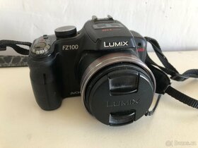 Fotoaparát Panasonic Lumix DMC-FZ100 + stativ Hama - 8