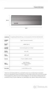Externí box Lexar E300, na SSD, M.2 NVMe. NOVY. - 8