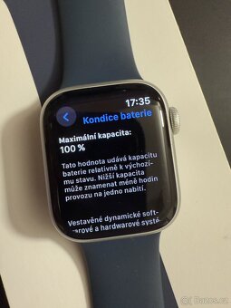 Chytré hodinky Apple Watch Series 9 GPS 41mm stříbrné - 9