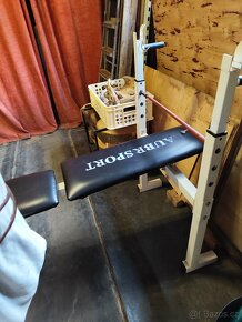 Posilovací lavice Bench press - 9