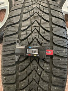 Originální ALU kola audi 5x112 r17 zimní pneu 6,5mm - 9