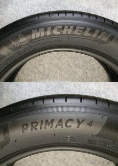 4x TÉMĚŘ NOVÉ 215/55 R17 Letní pneu Michelin Primacy 4 - 9