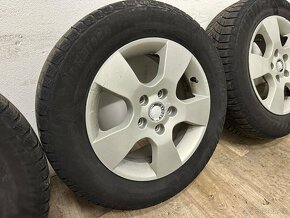 Alu kola Škoda Octavia 5x112 R15 zimní kola - 9