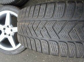 Alu disky Mercedes AMG 18", 5x112,ET 44, zimní sada - 9