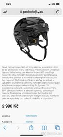 Nová helma WARRIOR KROWN 360 - 9