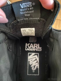 Vans X Karl Lagerfeld limitovana edice tenisky - 9