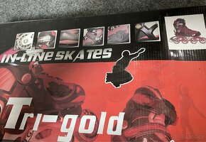 Nové inline brusle TRI-GOLD - 9