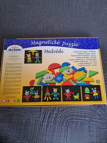 Puzzle magneticke, Frozen Ledove kralovstvi, medvídek Pú, - 9