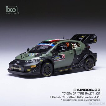 Modely Toyota GR Yaris Rally1 1:43 IXO - 9