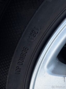 ALU kola zánovní letmí pneu 195/65R15 5x100 - 9