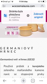 Keramický hrnec GERMANIUM POT - zdravé vaření - 9