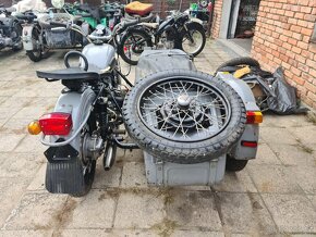 Ural IMZ 8 najeto pouze 9200km - 9