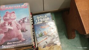 169ks DVD a18ks VHS spoustu pohádek a filmů - - 9