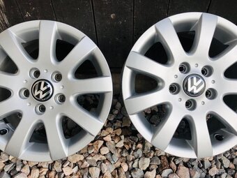 5x112 R15 orig. disky na Volkswagen Touran Caddy - - 9