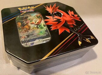 Originální zabalené Pokemon karty v ETB, TIN a BOXech - 9