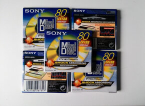 SONY,MAXELL,TDK / Mini disky / Minidiscs / NEW - 9