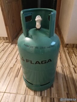 PB láhev - bomba NOVÁ plná Zaplombovaná 5kg ČISTÝ PROPAN - 9