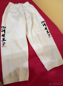 Dobok Taekwon-Do ITF  vel.140, jako nový - 9