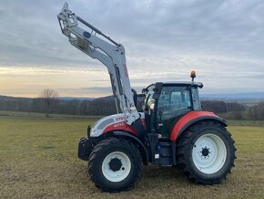 Kolový traktor Steyr 4110 Multi s čelním nakladačem - 9