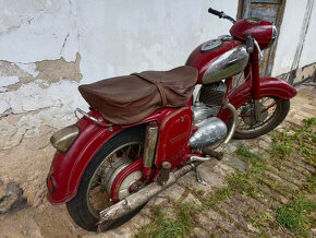 motocykl jawa čz kývačka 250 ccm typ 353 s TP SPZ 1956 - 9