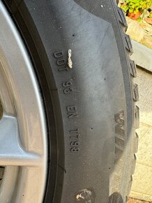 Originální bmw Alu 225/55/17 pneu pirelli zimní. - 9