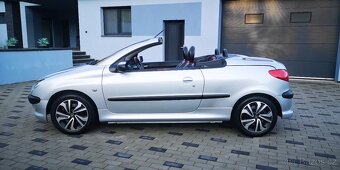 Peugeot 206 CC Kabriolet 1,6i - 80kw. SLUŠNÝ STAV I VÝBAVA - 9